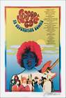 1969 Affiche Newport Pop Festival Jimi Hendrix signée 2ème impression Bob Masse