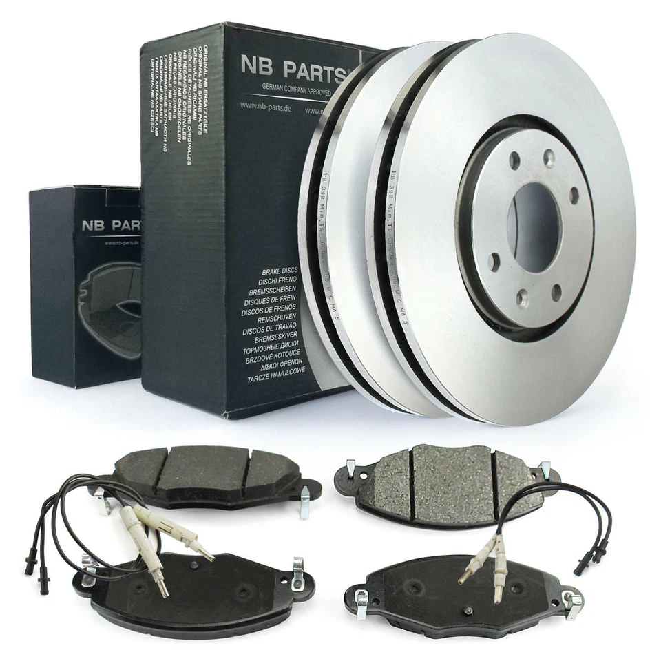 Bremsscheiben + Bremsbeläge vorne 288mm belüftet für Citroen C5 DC RC Break - Bild 1 von 2