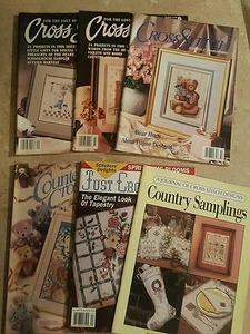Set of 6 Cross Stitch Booklets - Picture 1 of 1