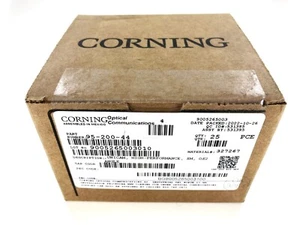 (BOX OF 25) Corning 95-200-44 Unicam Connector Pretium SC SM OS2 APC Polish, NEU - Bild 1 von 5