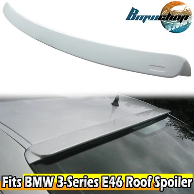 1999-2005 Fits BMW 3-Series E46 4D Sedan A Type Rear Roof Spoiler Painted #300 - image 1 of 4