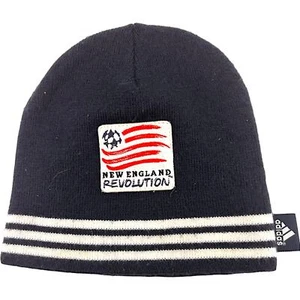 New England Revolution MLS Vintage 2000's Adidas Dark Blue Beanie Hat - Picture 1 of 5