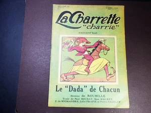 La Charrette Charrie-The Cart-15, March 1923, No.17 French Satirical Magazine. - Picture 1 of 8