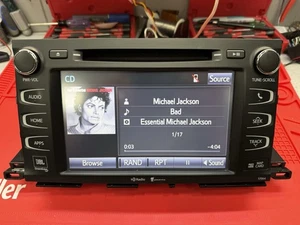 2014 - 2015 Toyota Highlander OEM Gracenote Navigation HD Radio Receiver 57064 - Foto 1 di 19