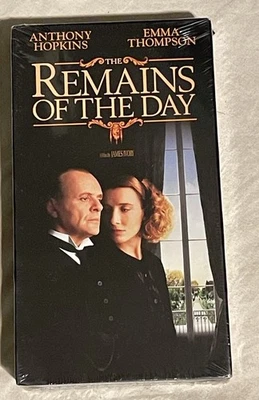 Remains Of The Day (VHS, 1994) Sealed Movie  Anthony Hopkins Emma Thompson Foto 1 de 4