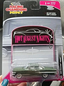 1960 CHEVROLET IMPALA 32TH 2018 HOT AUGUST NIGHTS RENO SIGNED DIECAST GREEN CAR - Picture 1 of 6