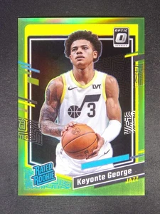 2023-24 Panini Donruss Optic Keyonte George RC Green /149 - Picture 1 of 2