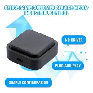 1 Keys Mechanical Keyboard USB Shortcut Programmable For Linux, P1C9 B8KF65 N7S7 - Picture 1 of 9