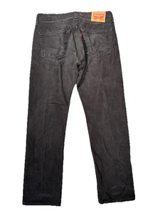 Levi’s 501 XX Jeans Men’s 34x32 Black Straight Leg Button Fly Classic Denim Y2k - Picture 1 of 12