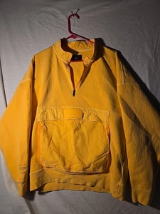 Jordan Nike Engineered 23, 1/2 Zip Pullover Sweatshirt Orange CJ5997-801 Mens L - Picture 1 of 8