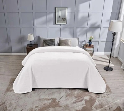 Manta de visón coreano gruesa pesada de 9 libras 85 X 95 pulgadas - King (queen de gran tamaño) Foto 1 de 4