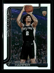 Dylan Harper RC 2025-26 Topps Flagship Basketball Rainbow Foilboard #202 [xlz - Picture 1 of 2