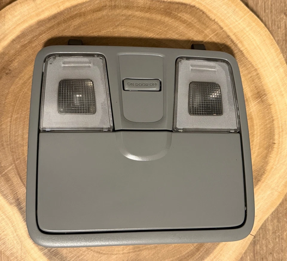 Hyundai Accent Veloster 2012-2017 consola superior domo mapa luz lámpara gris OEM Foto 1 de 3