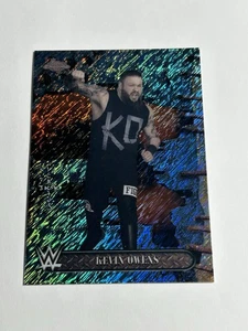 2025 Topps Chrome Cactus Jack Kevin Owens 001/199 Bookend Shimmer Refractor - Picture 1 of 5