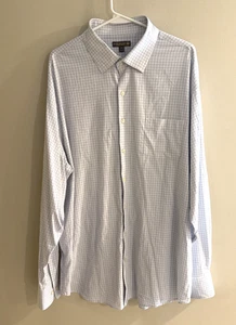 Peter Millar Hemd Herren XXL Sommer Comfort Performance Knopfleiste Karo kariert - Bild 1 von 10