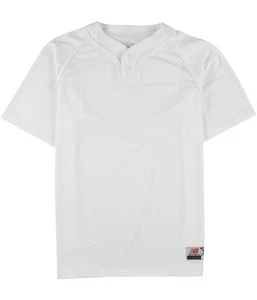 New Balance Boys Baseball Jersey, white, Big Kids (8-20), XL - Picture 1 of 2