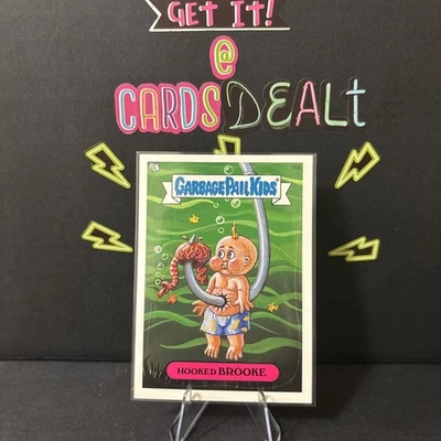 Garbage Pail Kids HOOKED BROOKE 10a ALL NEW SERIES 2 GPK 2004 - Image 1 of 4