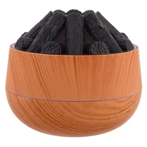 Simulated Charcoal Fire Humidifier Aesthetic Humidifiers for Bedroom - Picture 1 of 17