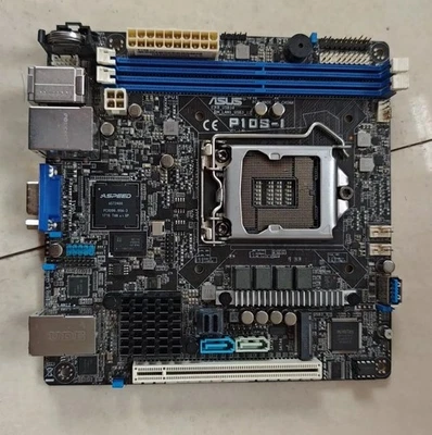 ASUS P10S-I LGA1151 Intel C232 DDR4 Server Mainboard Mini-itx - Bild 1 von 3