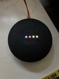 Altavoz inteligente Google Home Mini H0A gris inalámbrico Bluetooth Asistente de Google - Imagen 1 de 4