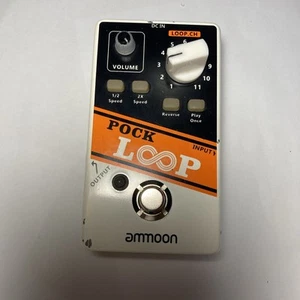 ammoon POCK LOOP Looper Guitar Effect Pedal 11 Loopers True Bypass Metal I8V7 - Picture 1 of 7