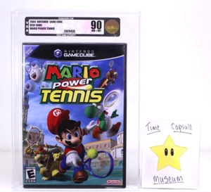 Mario Power Tennis New Nintendo Gamecube NGC Factory Sealed VGA WATA Grade 90 - Bild 1 von 2