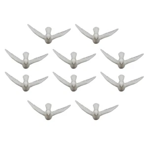 Mini White Doves Dolls House Miniature Scatter Confetti Wedding Table Decoration - Picture 1 of 3