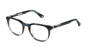 Police VPLL70 0GBL BLU/GRIGIO STRIATO 50/21/145 Men's Eyewear Frame - Picture 1 of 1