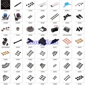 Repuestos para automóvil modelo HSP 1/10, nitro/eléctricos, en carretera/fuera de carretera, 02053~02100 - Imagen 1 de 48