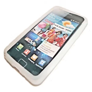 Silikon TPU Handy Cover Case Hülle Schale in Weiß für Samsung i9100 Galaxy S2 - Picture 1 of 2