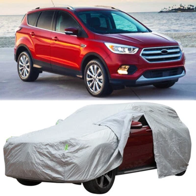 Car Cover Waterproof Outdoor Rain Snow UV Protection w/ Zipper For Ford Escape - Image 1 of 4