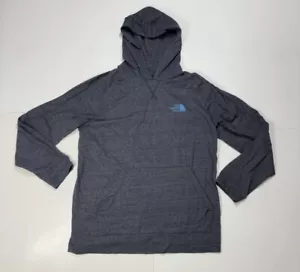 The North Face Men's Classic Fit Gray Lightweight Hoodie Size Large Pocket - Picture 1 of 9