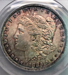 ANACS MS63 1883-O MORGAN SILVER DOLLAR - Picture 1 of 6