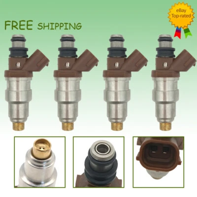 4x Injetores de Combustível OE 23209-79095 Para Toyota 4RUNNER TACOMA T100 2.7L 23250-75050 - Imagem 1 de 4