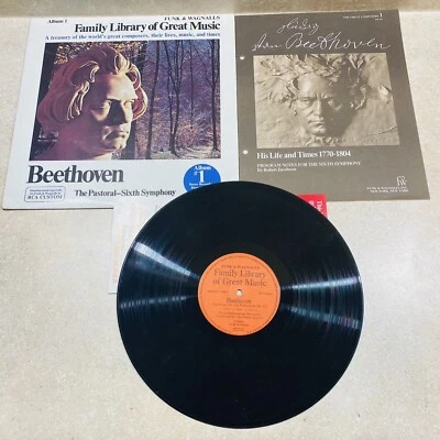 Beethoven: The Pastoral-Sixth Symphony Album 1 (Vinyl LP) Great shape - Image 1 of 4