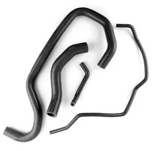 Coolant Silicone Radiator Hose Kit FIT HUMMER H2 6.0L 2003 2004 2005 2006 Black - Picture 1 of 5