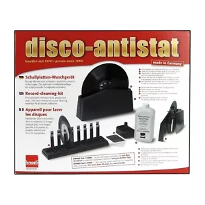 KNOSTI DISCO ANTISTAT RECORD CLEANING MACHINE | L'ART DU SON FLUID INCLUDED - Picture 1 of 3