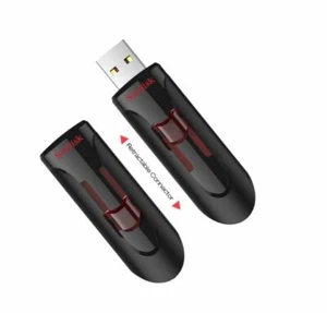 SanDisk 16GB 32GB 64GB 128GB 256GB Cruzer Glide Unidad USB 3.0 Flash Drive ES - Imagen 1 de 11