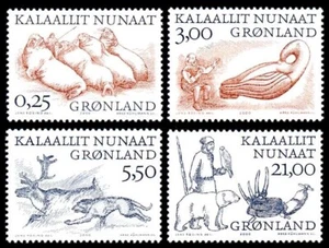 Greenland 2000 Viking Life, 2nd Series, Animals, Hunting etc, UNM / MNH - Picture 1 of 1