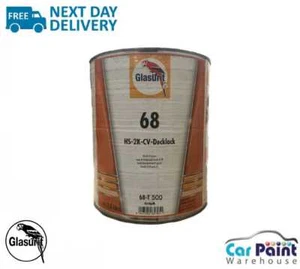 Glasurit 68 Line 68-T 500 Dark Blue 3.5LTR - Picture 1 of 2