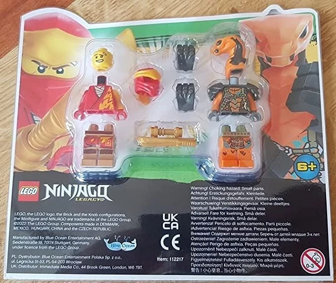 LEGO Ninjago Kai vs Boa Destructor Minifigure Blister Pack Set 112217 - Image 1 of 1