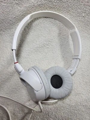 Sony MDR-ZX100 Estéreo Blanco Auriculares Delgados Giratorios Viaje Con Cable Foto 1 de 4