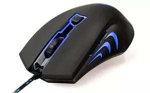 vital-AZ Gaming 2400 dpi USB 6 Buttons Including Mouse Wheel w Blue Backlit - Picture 1 of 3