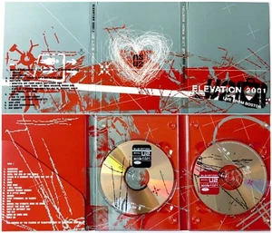 U2 *VG* "ELEVATION 2002: U2 LIVE IN BOSTON"  US DELUXE BOOK ED. 2XDVD SET w/BOOK - Picture 1 of 3