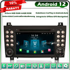 8-rdzeniowe radio samochodowe Android 12 GPS nawigacja 4G do Mercedes-Benz klasa SLK R171 SLK200