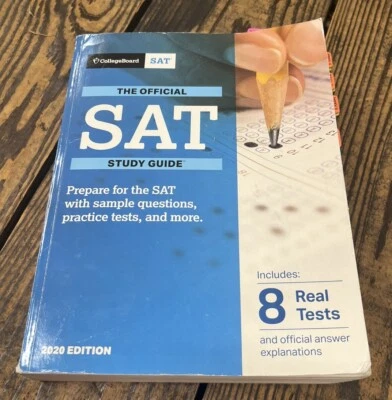 The Official SAT Study Guide - By The College Board Paperback - 2020 Edition - Image 1 of 3