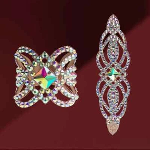 Belly Dance Bracelet Hand Chain Dancing Female Performance Accessories - Foto 1 di 13