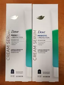 2 Pack: Dove Body Cream Serum Prebiotic + Protection Lotion 8oz. ea. (1478)-R4P7 - Picture 1 of 5