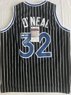 Shaquille Rashaun O'Neal Orlando Magic Signed Autographed Jersey JSA &  PIC COA - Image 1 of 4