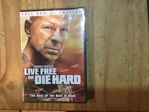 Die Hard 4: Live Free Or Die Hard DVD Full Frame Factory Sealed - Imagen 1 de 2